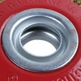 thumbnail image 5 of Rueda de cepillo de alambre para pulidora de banco + anillos adaptadores reductores, 5 pulgadas 125 mm, 5 of 5