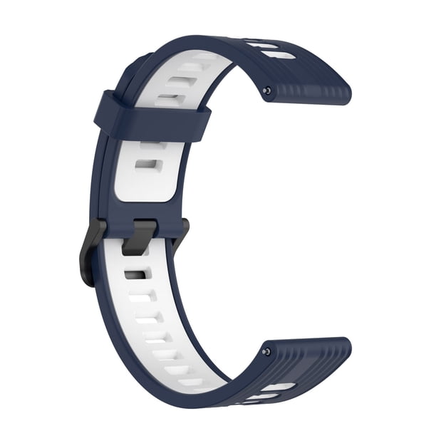 Correa de reloj de silicona deportiva de color sólido a prueba de sudor con ajuste cómodo y amplia compatibilidad