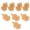 Brown, variant on BIMZUC 8Pcs Violin Mute Adjustable Rubber Silencer Single Hole Practice Parts Accessories Brown (4.72 inches / 12 cm) Durable Stringed Instrument Mutes for Premium Sound Control[cite: 1]