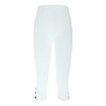 thumbnail image 4 of Leggings de yoga de cintura alta para mujer - Pantalones ajustados y cortos para deporte y uso informal - S-XXXL, 4 of 5