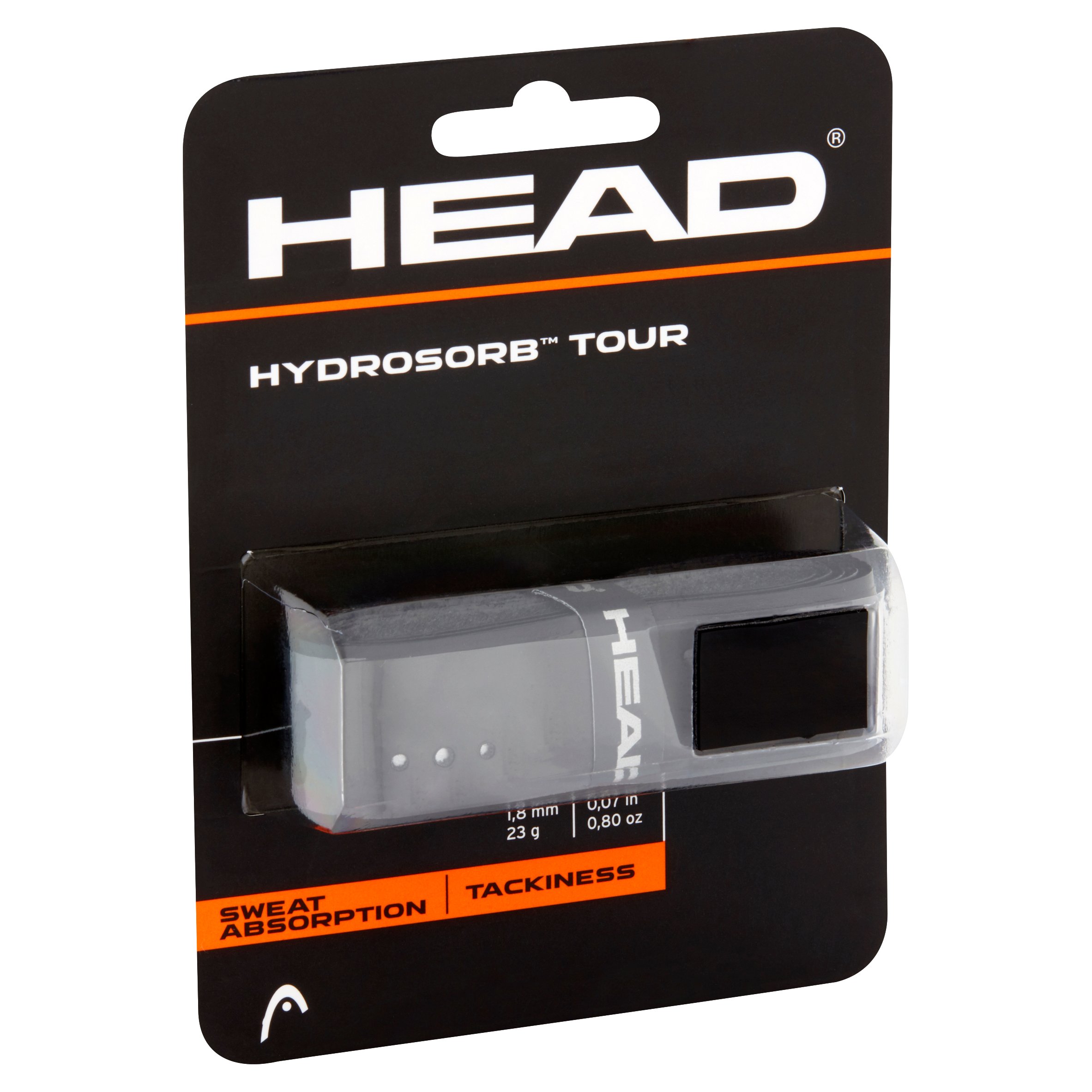 HEAD HydroSorb Tour Replacement Grip, Black - image 2 of 8