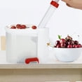 thumbnail image 1 of Cherry Pitter, Plastic Cherry Pit Seed Removal Tool with Container Cherry Pitter Machine Cherry Stone, 1 of 5