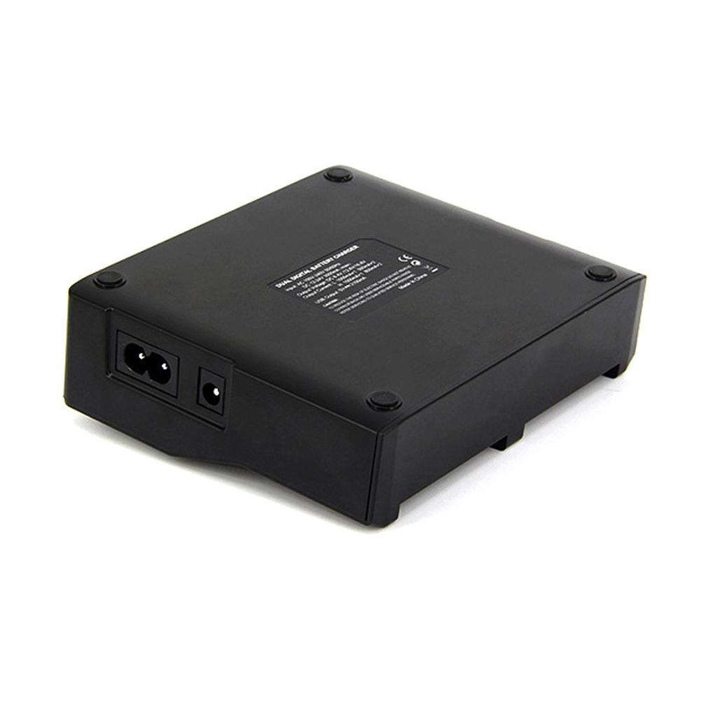Dual-Channel LCD Display Charger for Sony NP-F Series Camcorder Batteries Dual-Channel LCD Display Charger for Sony NP-F Series Camcorder Batteries
