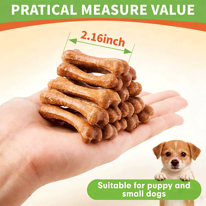 50pcs Dog Chewing Toys, Pet Teeth Grinding And Cleaning Toys, Dog Reward Training Supplies, Suitable For Small Dogs, Small Toys