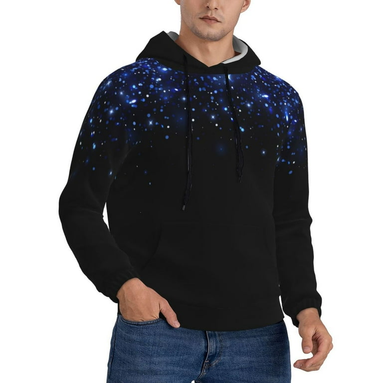 Blue black hoodie online