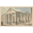thumbnail image 2 of Edward Dayes 24x16 Gold Ornate Framed and Double Matted Museum Art Print Titled - St. Paul's Church, Covent Garden, After the Fire (1795), 2 of 4