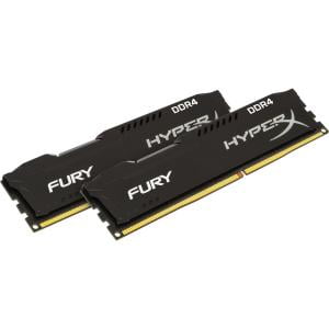 Kingston HyperX FURY Memory Black - 16GB Kit (2x8GB) - DDR4 2133MHz - 16 GB  (2 x 8 GB) - DDR4 SDRAM - 2133 MHz DDR4-2133/PC4-17000 - 1.20 V - Non-ECC -  Unbuffered - 288-pin - DIMM DIMM KIT OF2 HY - Walmart.com