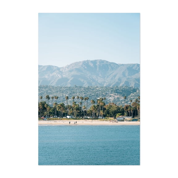 Coastal Santa Barbara 01 - Santa Barbara California Photography Unframed Wall Art Print 5 x 7 inches