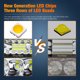 thumbnail image 5 of Juego de 2 barras de luz LED, 7 pulgadas, 120 W, 24.000 lm, faros antiniebla todoterreno, luces de conducción LED, módulos LED con haz combinado, foco, inundación, luces de trabajo LED impermeables pa, 5 of 5