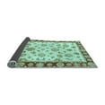 thumbnail image 2 of Ahgly Company Indoor Rectangle Oriental Light Blue Traditional Area Rugs, 3' x 5', 2 of 4