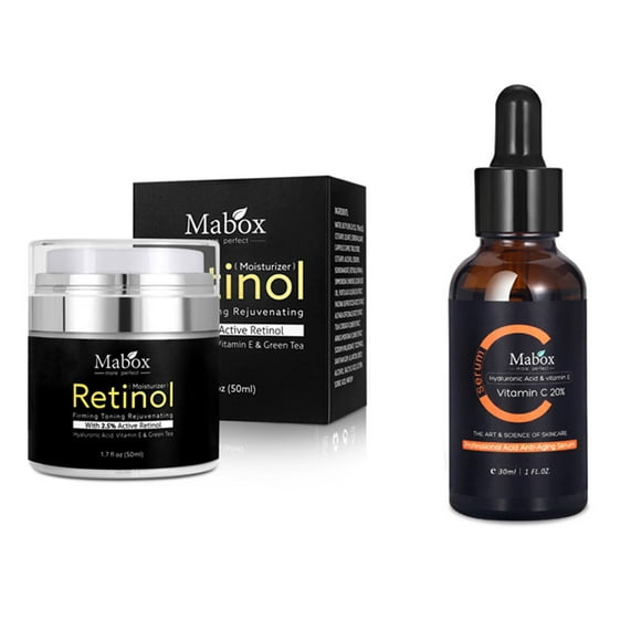 MABOX Hyaluronic Acid vc Original Liquid Retinol Retinol Cream Facial Care Set 50ml+30ml