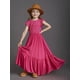 thumbnail image 1 of Ropa para niños Vestido para niñas Vestido largo de encaje para bodas infantiles Vestido grande para presentaciones de piano para anfitrionas infantiles, 1 of 6