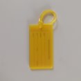 thumbnail image 1 of Yellow 5 Pack Luggage Tags, Soft Silicone ID Tags for Bags and Suitcases, 1 of 5