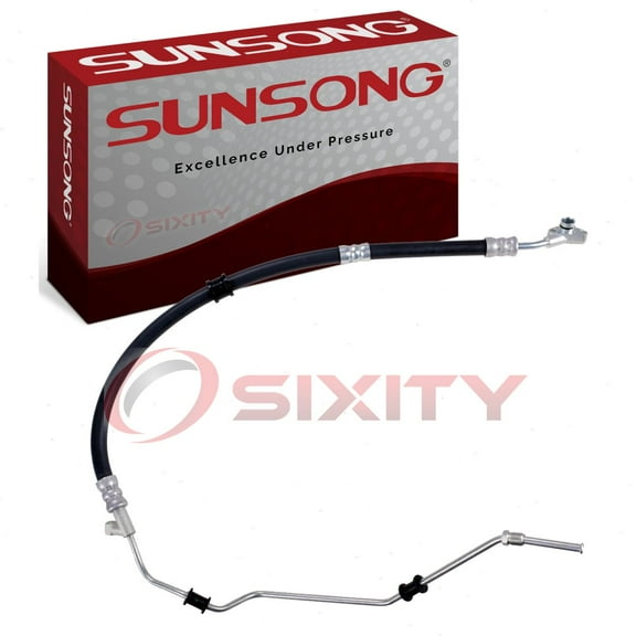 Sunsong Power Steering Pressure Line Hose compatible with Acura MDX 2007-2009