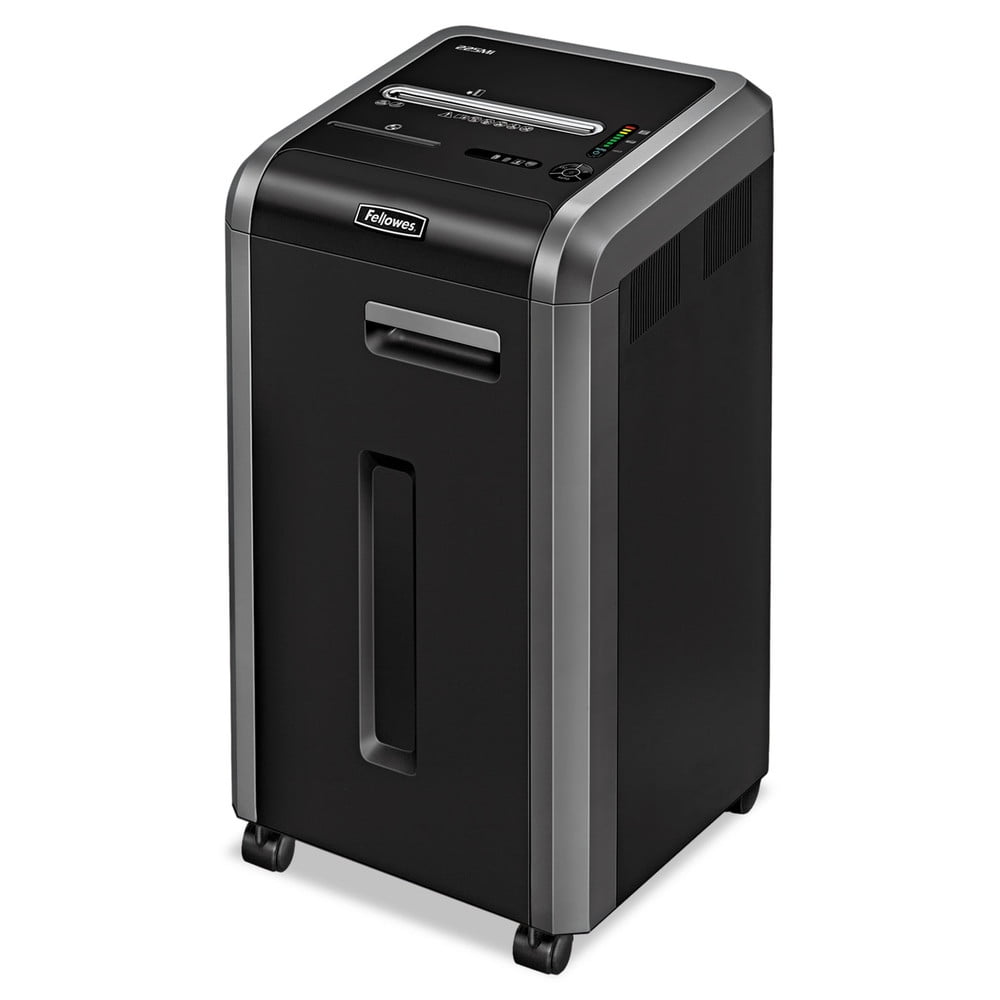 Fellowes Mfg Co. 4620001 Powershred 225mi 100% Jam Proof Micro-Cut Shredder, 16 Sheet Capacity
