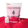 thumbnail image 1 of Relleno para vela LA Candle Vogue de cera granulada roja 2.27 kg con mechas, 1 of 9