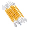thumbnail image 3 of Lubelski 8Pcs/Set Cake Fondant Sugarcraft Modeling Clay DIY Sculpting Decorating Tool, 3 of 7