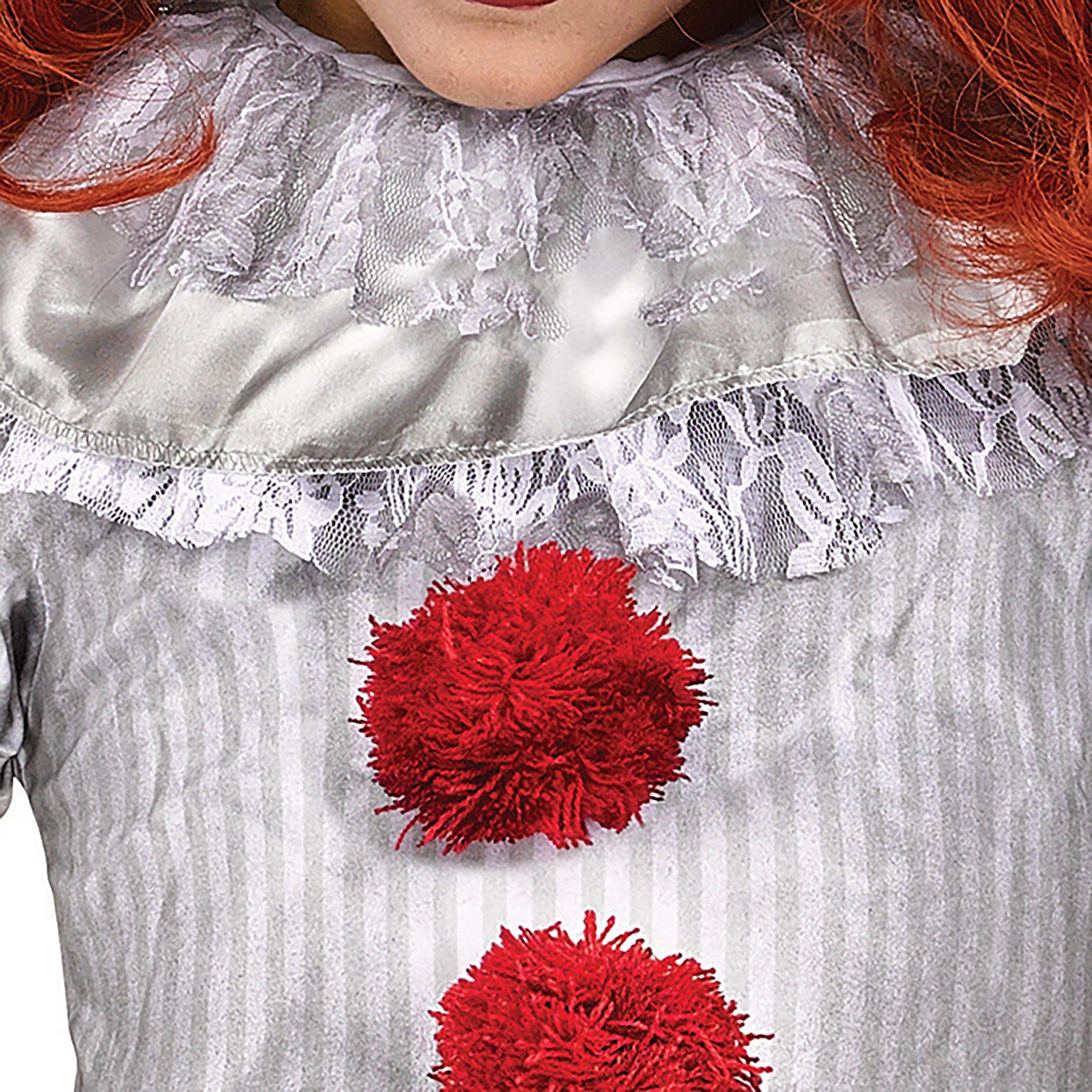 Carnevil Clown Halloween Costume for Children, Girls' Size M (7/8), by Way to Celebrate