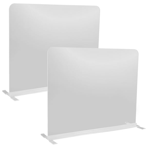 Masteelf Transparent Acrylic Shelf Dividers for Closet Organization 2 Pcs Clear Cabinet Partitions