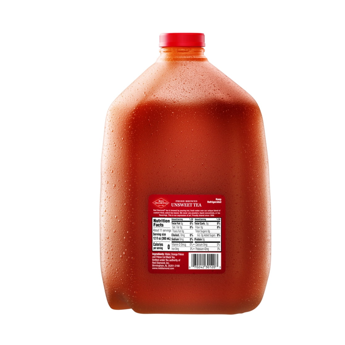 Red Diamond Unsweetened Tea, Gallon, 128 Fl Oz