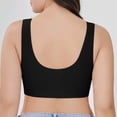 thumbnail image 4 of Njagoc3 Wireless Bras for Women Solid Color Wide Straps Bra Push Up Bra Breathable Everyday Bra, 4 of 6