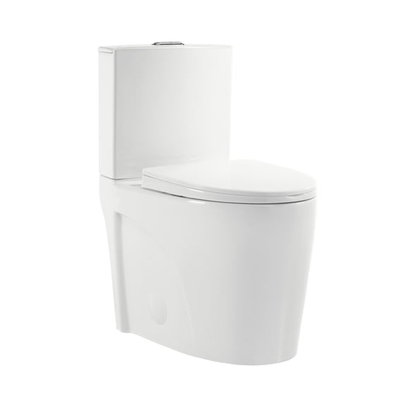 St. Tropez Two-Piece Elongated Toilet Vortexâ„¢ Dual-Flush 1.1/1.6 gpf
