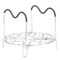 thumbnail image 2 of With Handle Durable Steamer Rack,  Steamer Shelf, For Restaurant Kitchen Accessory Silver Home, 2 of 8
