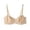 Beige, variant on Women's Underwire T-Shirt Bra, Breathe Full-Coverage Bra, Comfortable Push Up Bra, 32B/C-38B/C
