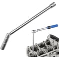 thumbnail image 1 of Extended Magnetic Spark Plug Socket, 3/8" Drive 12 Point Spark Plug Wrench for Quick Removal & Installation, Spark Plug Removal Tool for Most Cars, Car Accessories, 1 of 6