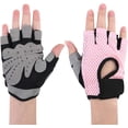 thumbnail image 3 of HUGFEGWE Cycling Half Fingers Gloves Driving Summer Sunscreen Fingerless Anti-UV Protection Touchscreen Cooling Ventilated Gloves Riding Full Palm Sports Non-Slip Grip Motorcycle Golf Outdoor Mittens, 3 of 8