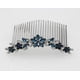 thumbnail image 2 of Pinzas para el cabello de cocodrilo Pinzas para el cabello de metal con pico de pato para peinar - con orificios Clips de sección profesionales de 3,5 pulgadas para salón y accesorios para mujeres y n, 2 of 5