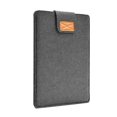 thumbnail image 1 of Funda de fieltro para tableta, funda protectora para MacBook de 11, 13 y 15 pulgadas, color liso, 13 pulgadas, gris oscuro, 1 of 5