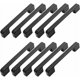 thumbnail image 1 of 10pcs Cabinet Handle 96mm Hole Centers - Black Kitchen Door Handle Bar Cabinet Handle Black 96mm, 1 of 5