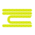 thumbnail image 1 of Advancent Paquete de 44 tiras reflectantes en forma de U, calcomanía autoadhesiva para bicicleta, instalación práctica, pegatinas de seguridad para la Patinetes eléctricos Amarillo Advancent OD000564-03, 1 of 6