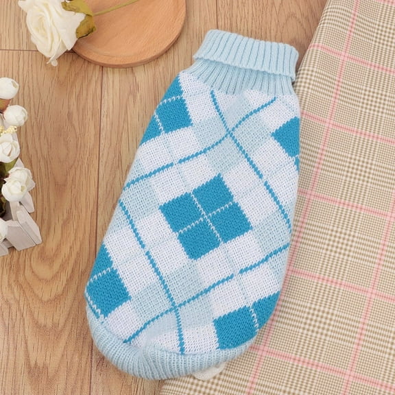 Nvzi-a Pet Dog Clothes Soft Thickening Warm Shirt Winter Puppy Sweater for Dogs (A39, XL)