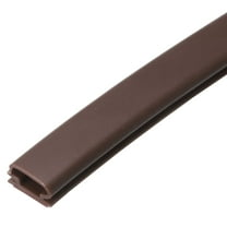 Uxcell Weather Stripping Door Seal Strip 50 Feet Door Soundproofing Strip Brown