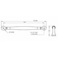 thumbnail image 2 of Richelieu Hardware 6-5/16" Center-to-Center Polished Nickel Drawer Pull, 2 of 2