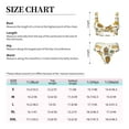 thumbnail image 2 of Kdxio Honeycomb And Honey Print Women's 2 Piece High Waisted Wrap Spaghetti Strap Summer Swimsuit Bikini Set-X-Large, 2 of 5