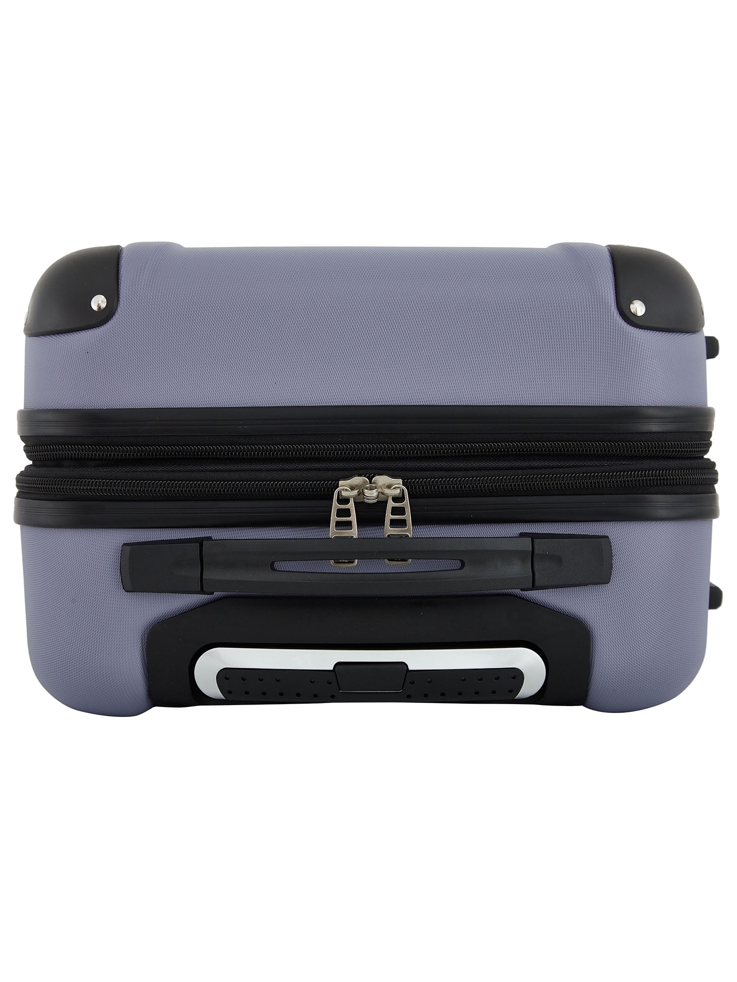 Travelers Club 20" Expandable Rolling Hard Side Carry-on, Blue Granite