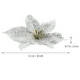 thumbnail image 2 of WHAMVOX 12Set Artificial Flowers Simulation Flower Cluster for Photo Props with Simple Design, 2 of 4