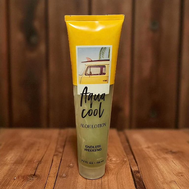 Bath and Body Works Endless Weekend Aqua Cool Aloe Lotion (5.6 FL OZ / 166  mL)