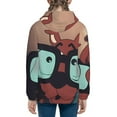 thumbnail image 4 of Lsque Scooby-Doo Patten Youth Hoodie Sweatshirt Pullover with Kangaroo Pocket Boys and Girls Hoodie Warm Hoodie for Kids, 4 of 8