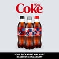 thumbnail image 6 of Diet Coke Soda Pop Bottles, 16.9 fl oz, 6 Pack, 6 of 20