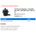 thumbnail image 2 of Fuel Pressure Regulator - Compatible with 1999 - 2006 GMC Sierra 1500 4.3L V6 2000 2001 2002 2003 2004 2005, 2 of 2