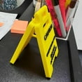 thumbnail image 4 of Caution Overstimulated Desk Sign, Cubicle Accessories, Office Desk Signage, Do Not Approach Sign, Small Fun Humor Gag Mini Warning Signage, Gift for Coworker Teammate Employee Boss, 4 of 7