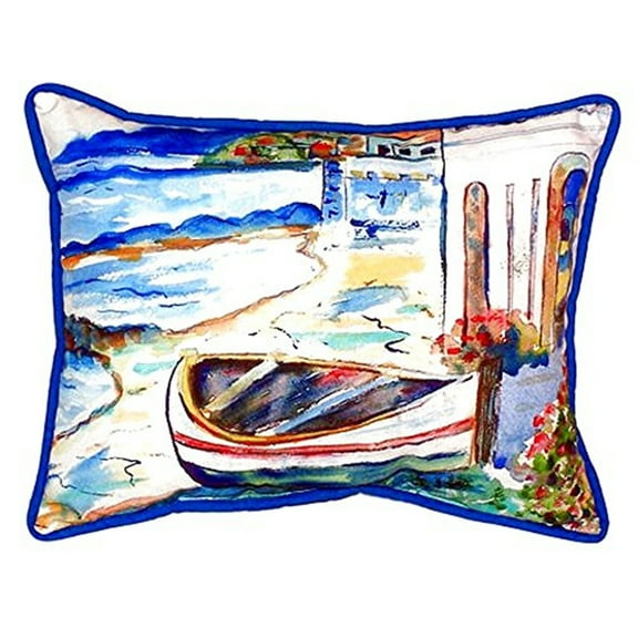 Sicilian Shore Small Indoor/Outdoor Pillow 11x14