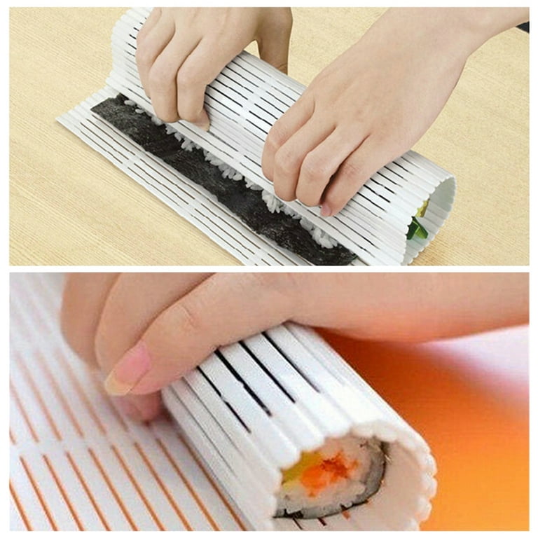 CraftZee Super Deluxe Sushi Making Kit - 42Pcs DIY Sushi Maker  Kit with Rice Cooker, Sushi Bazooka Roller, Nigiri & Musubi Mold, Knife,  Bamboo Rolling Mat, Spreader, Chopsticks & More
