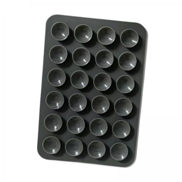 Soportes de Silicona con Ventosa para Teléfono Strade Fareast Limited Ducha para Selfies y Videos Color Gris Oscuro