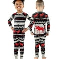 thumbnail image 2 of Lazy One Flapjacks, Matching Pajamas for the Dog, Baby & Kids, Teens, and Adults (Cabin Moose, 3T), 2 of 7