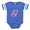 Royal Blue, variant on CafePress - G Pink Initial_Tr - Cute Infant Baby Football Bodysuit